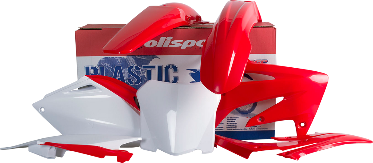 POLISPORT Body Kit - Complete - OEM Red/White - CRF 250R 90142