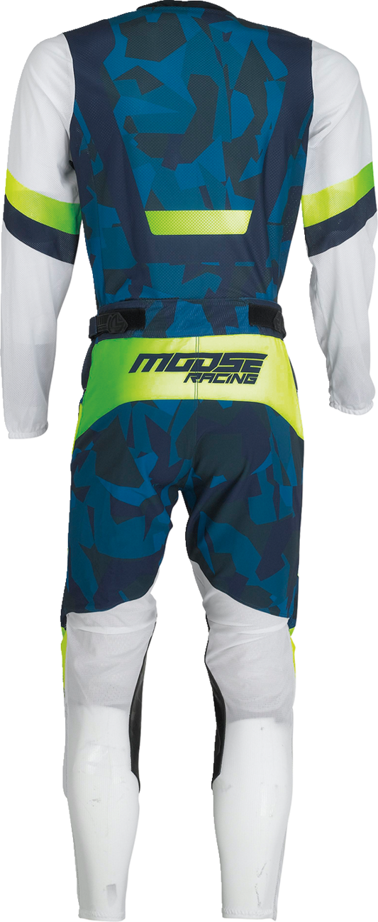 MOOSE RACING Sahara Pants - Blue/White/Black - 38 2901-10399