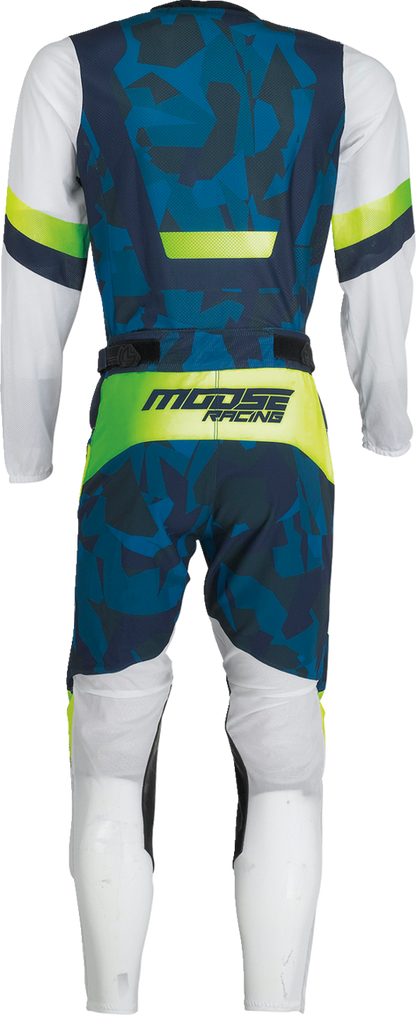 MOOSE RACING Sahara Pants - Blue/White/Black - 38 2901-10399