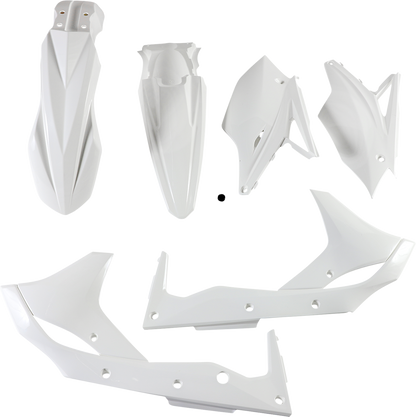 ACERBIS Standard Replacement Body Kit - White 2630620002