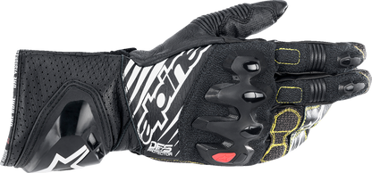 ALPINESTARS GP Tech V2 S Gloves - Black/White - 2XL 3556422-12-2X