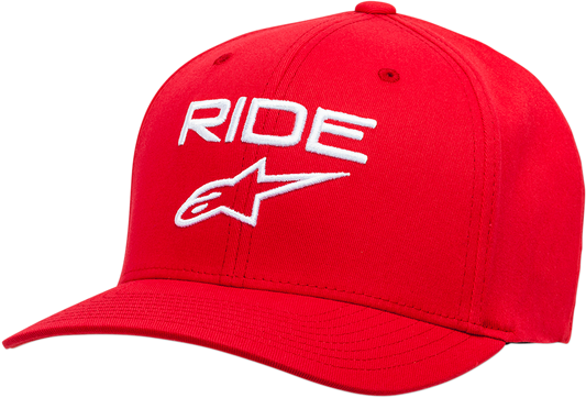 ALPINESTARS Ride 2.0 Hat - Red/White - Small/Medium 1019811143020SM