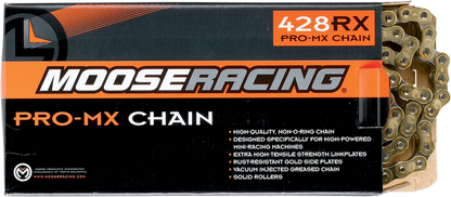 MOOSE RACING 428 RXP Pro-MX Chain - Gold - 130 Links M575-00-130