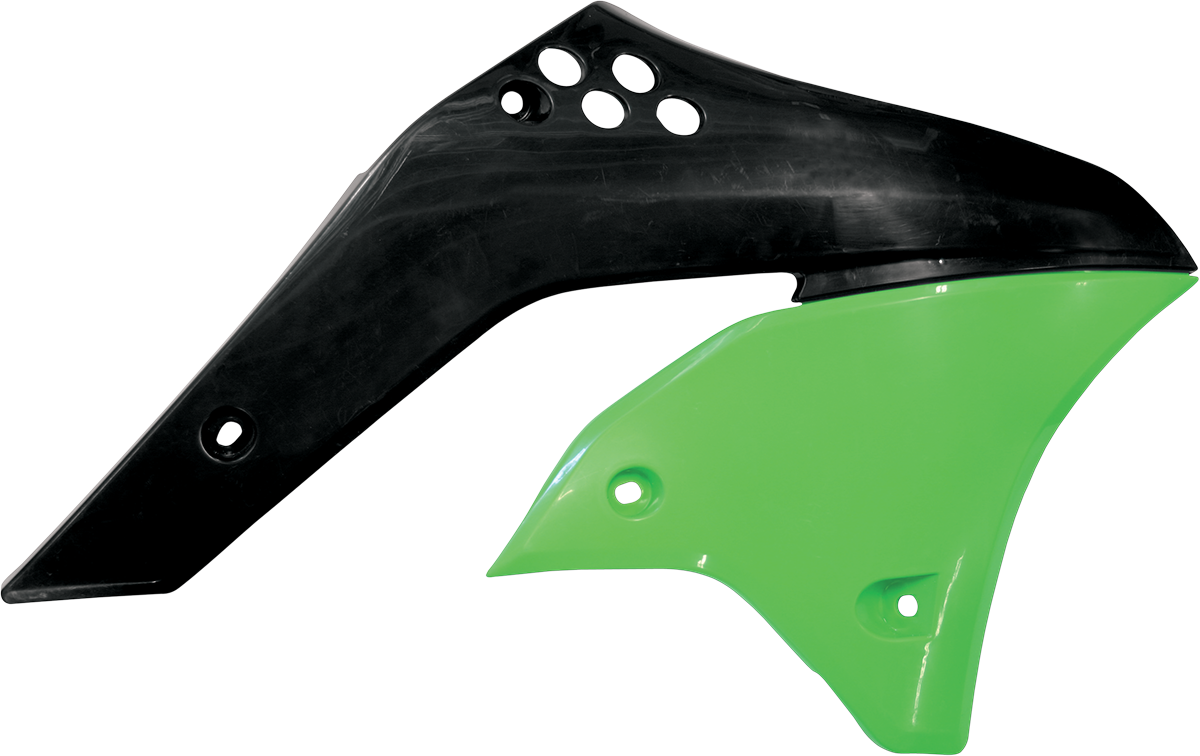 Protectores de radiador ACERBIS - '06 OE Verde/Negro 2043740215