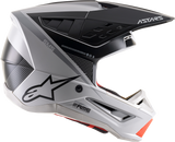 ALPINESTARS SM5 Helmet - Rayon - Gray/Black/Silver - Medium 8304121-928-MD