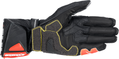 ALPINESTARS GP Tech v2 Gloves - Black/White/Fluo Red - Medium 3556622-1231-M