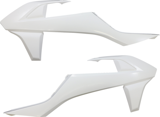 ACERBIS Radiator Shrouds - White 2421080002