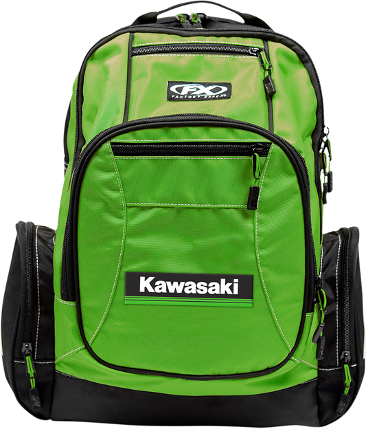FACTORY EFFEX Kawasaki Premium Backpack - Green 23-89100