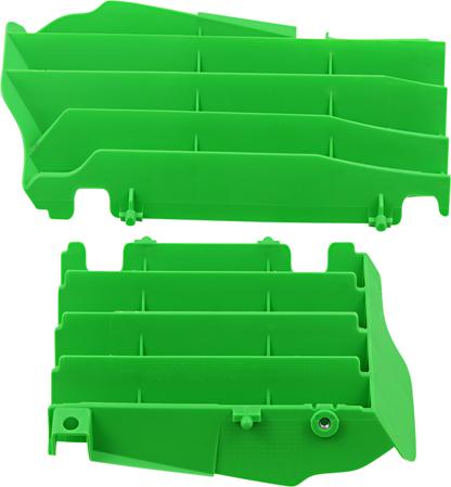 Rejillas de radiador ACERBIS - Verde - Kawasaki 2791430006