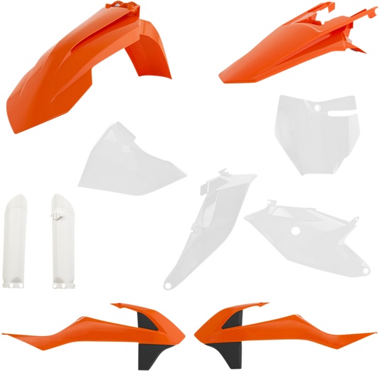 ACERBIS Full Replacement Body Kit - OEM Orange/White/Black 2686027118