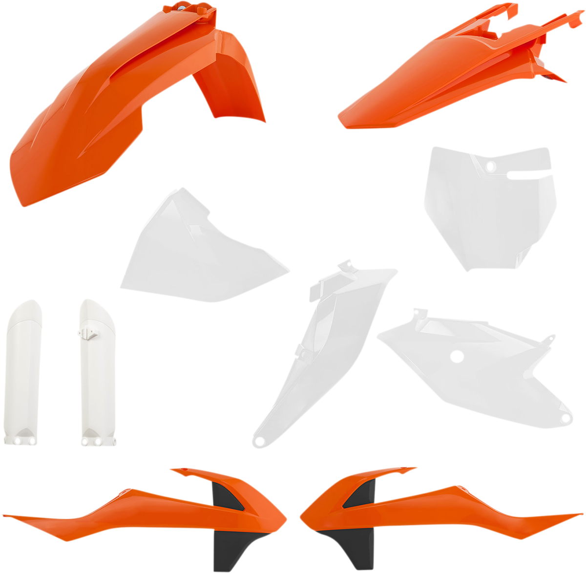 Kit de carrocería de repuesto completo ACERBIS - OEM naranja/blanco/negro 2686027118