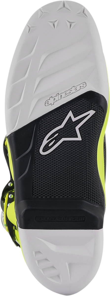 ALPINESTARS Limited Edition AMS Tech 7 Boots - Black/Yellow/White - US 8 2012014-158-8