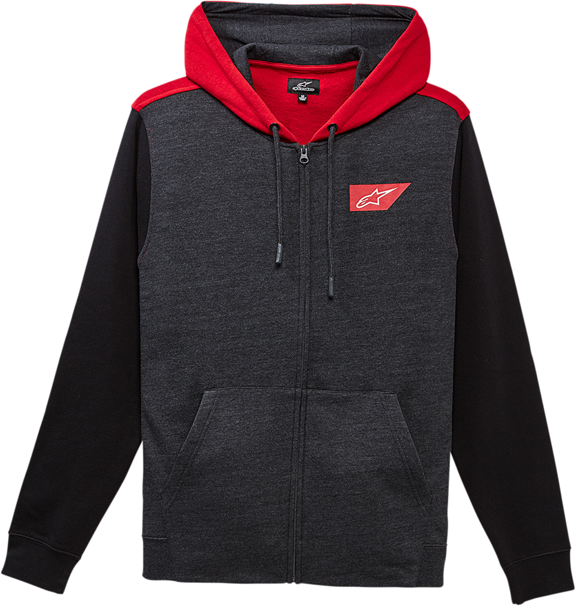 ALPINESTARS Spanner Hoodie - Heather Charcoal - Large 123053180191BL