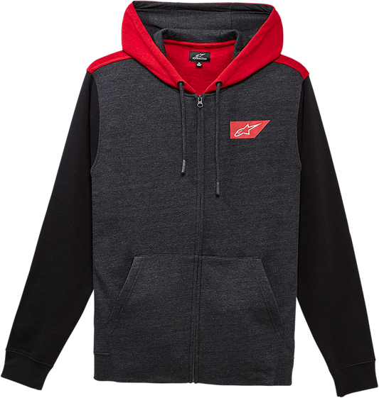 ALPINESTARS Spanner Hoodie - Heather Charcoal - Large 123053180191BL