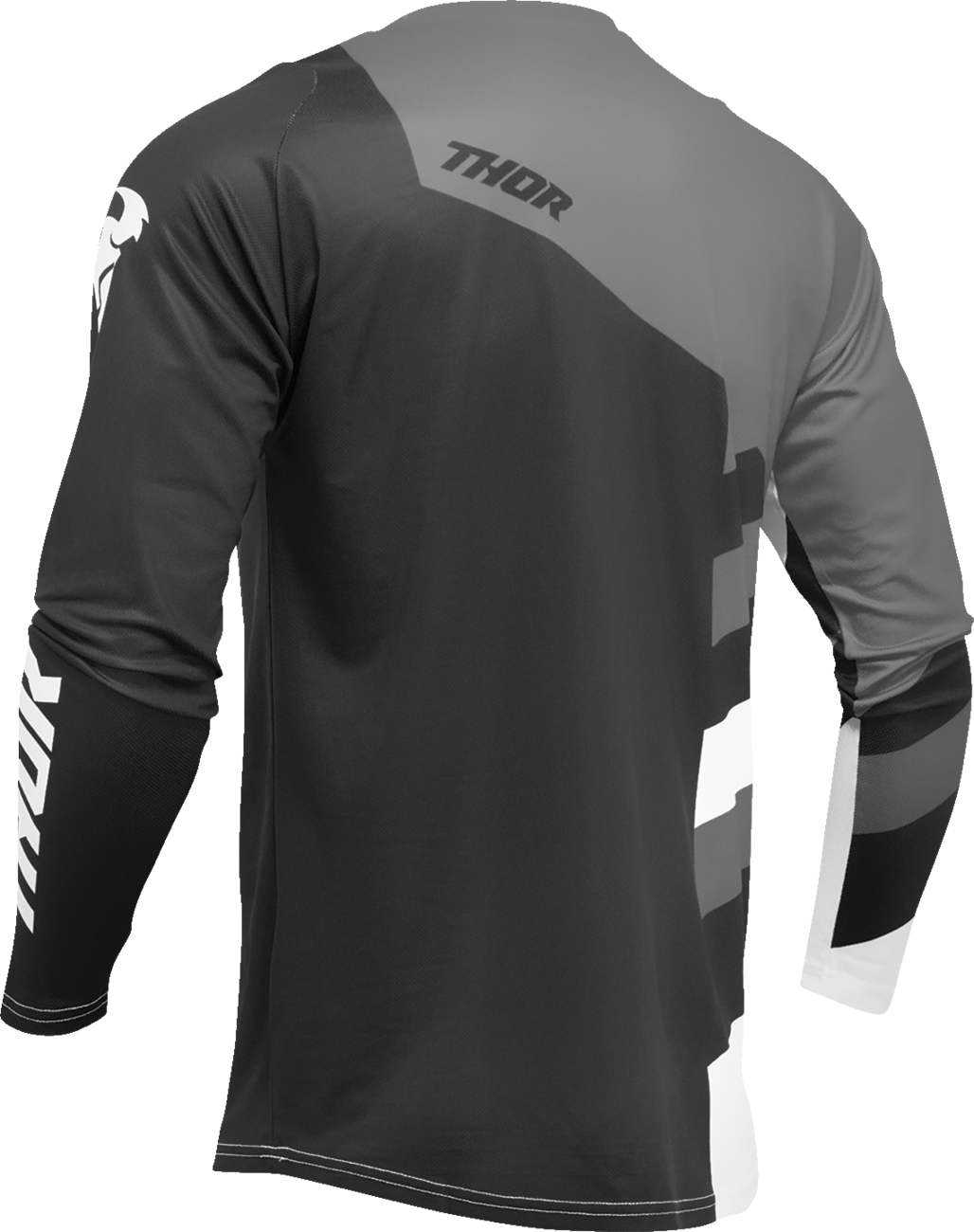 THOR Youth Sector Checker Jersey - Black/Gray - XS 2912-2407