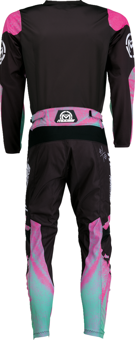 MOOSE RACING Qualifier Jersey - Pink/Teal - Large 2910-7520