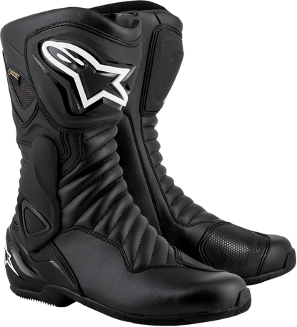 ALPINESTARS SMX-6 v2 Gore-Tex Boots - Black - US 8 / EU 42 2333017-1100-42