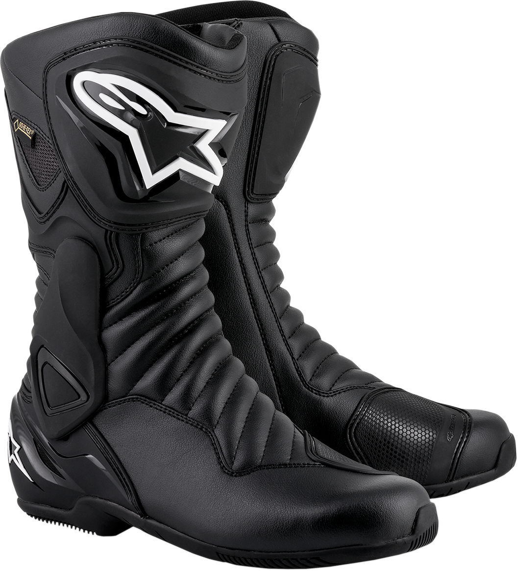 ALPINESTARS SMX-6 v2 Gore-Tex Boots - Black - US 12.5 / EU 48 2333017-1100-48