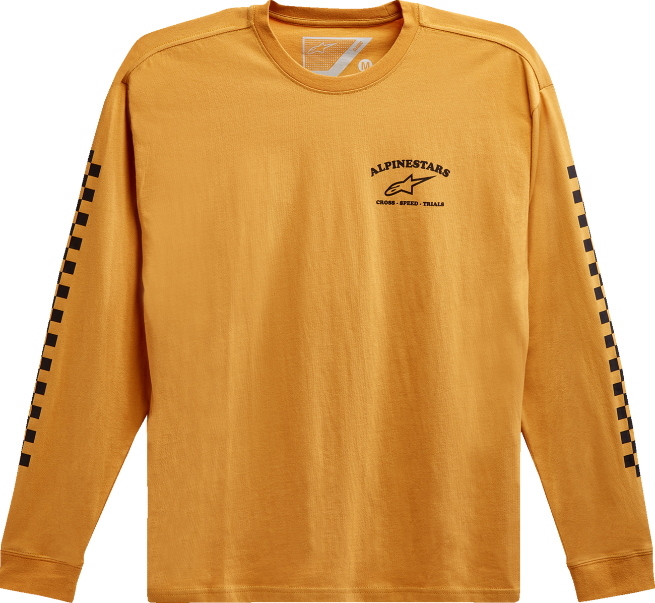 ALPINESTARS Sunday Long-Sleeve T-Shirt - Gold - 2XL 12137184059XXL