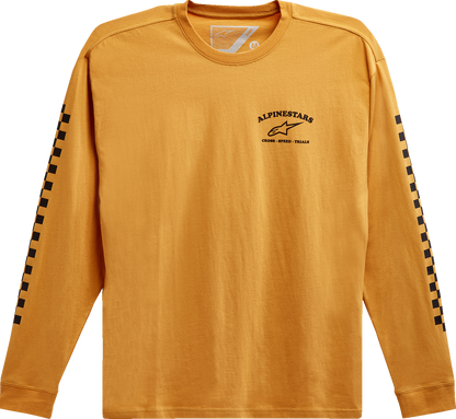 Camiseta de manga larga ALPINESTARS Sunday - Dorado - 2XL 12137184059XXL 