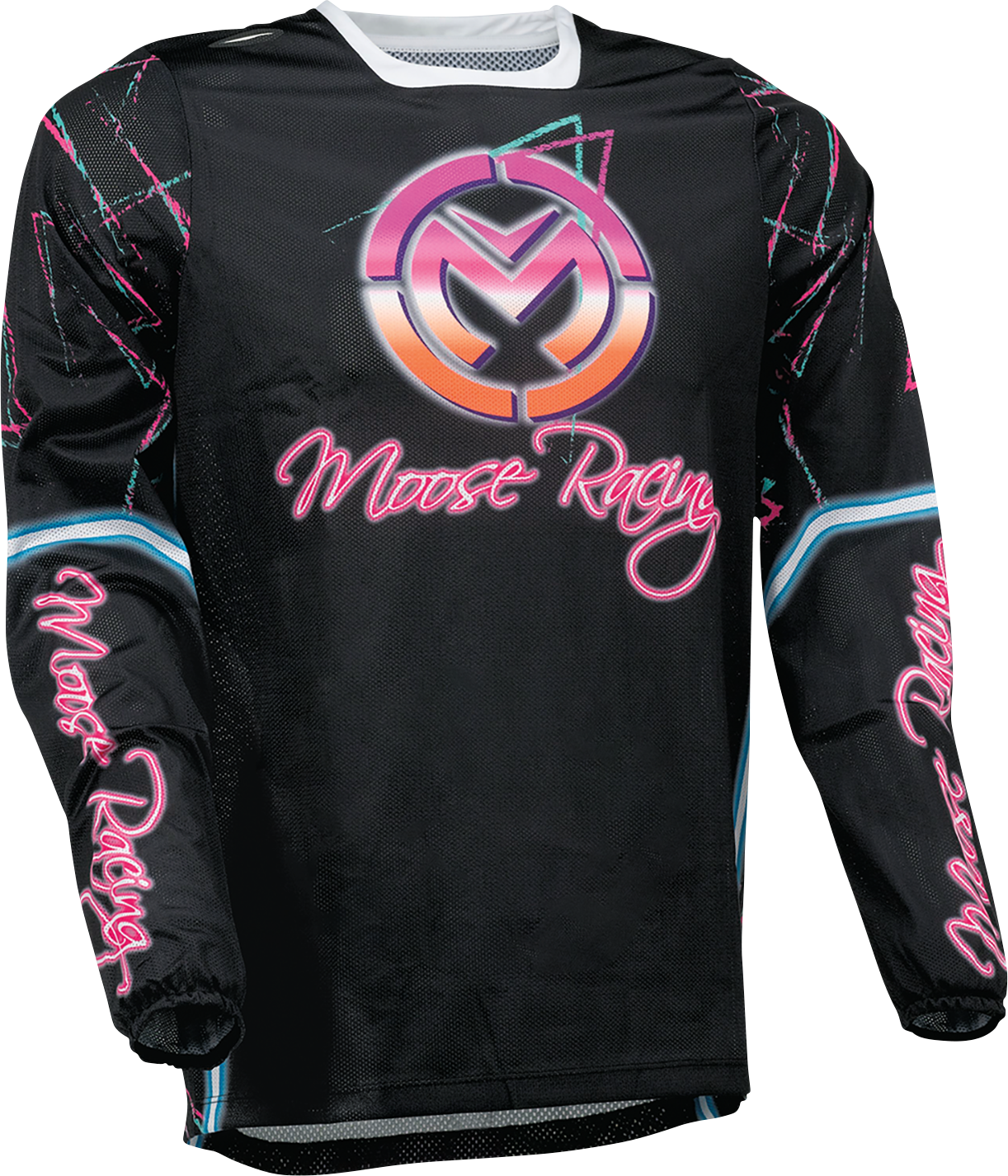 MOOSE RACING Sahara Jersey - Pink/Black - 2XL 2910-7454