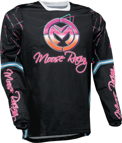 MOOSE RACING Sahara Jersey - Pink/Black - XL 2910-7453