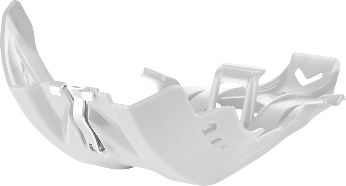 POLISPORT Fortress Skid Plate - White - FC 250/350 8469100006