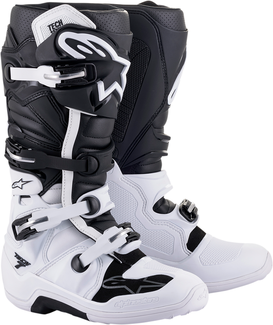 ALPINESTARS Tech 7 Boots - White/Black - US 8 2012014-21-8