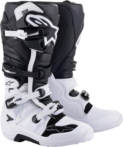 ALPINESTARS Tech 7 Boots - White/Black - US 9 2012014-21-9