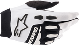 ALPINESTARS Full Bore Gloves - White/Black - Large 3563622-21-L