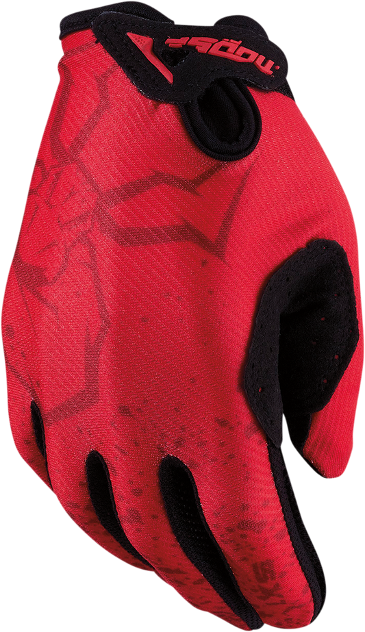 MOOSE RACING Youth SX1™ Gloves - Red - Medium 3332-1687