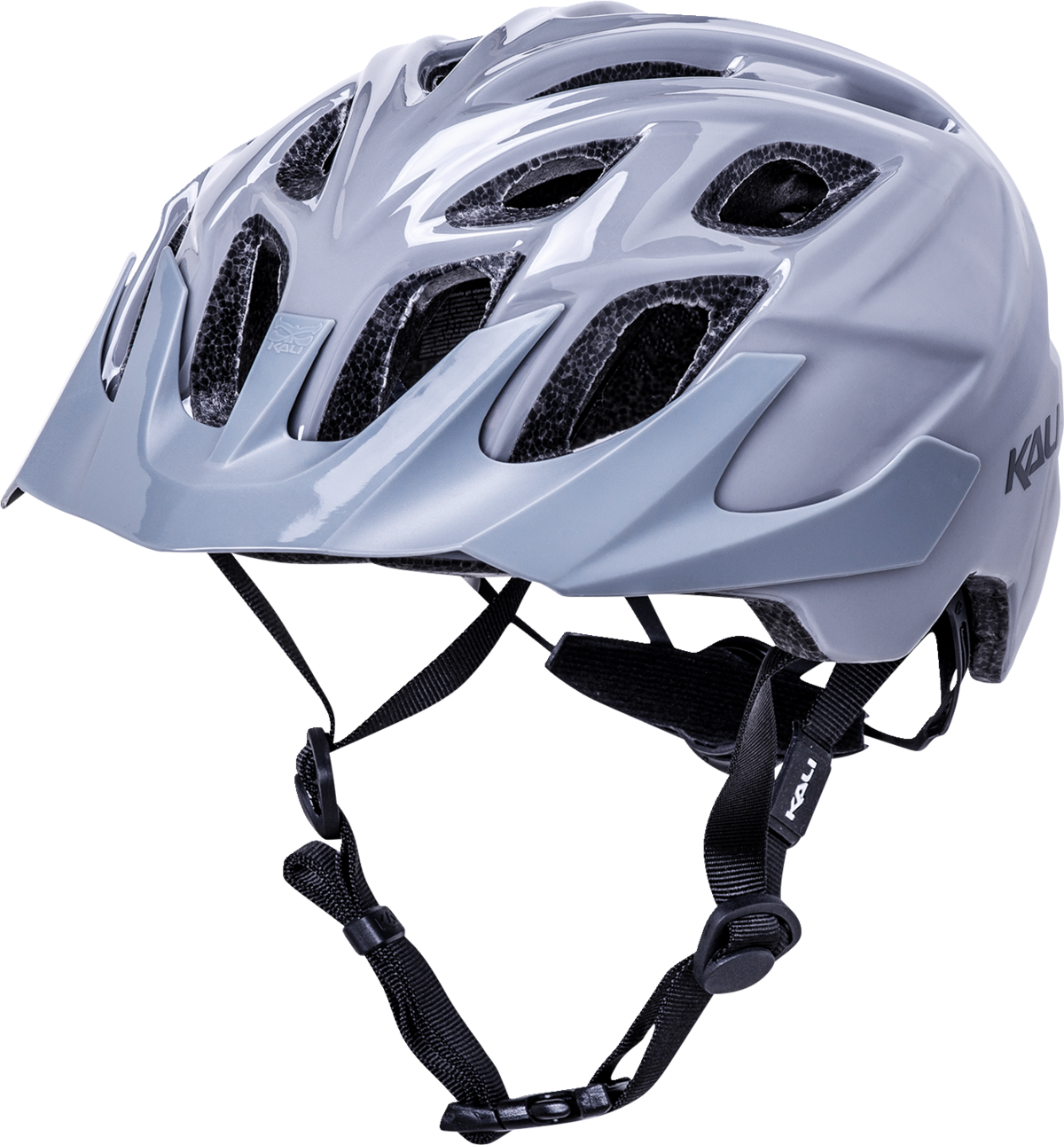KALI Chakra Solo Helmet - Gloss Gray - L/XL 0221222127