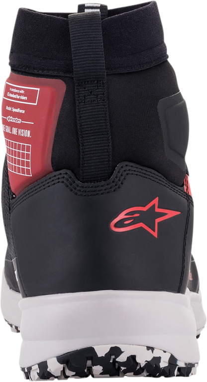 ALPINESTARS Speedforce Shoes - Black/White/Red - US 10.5 2654321-123-105