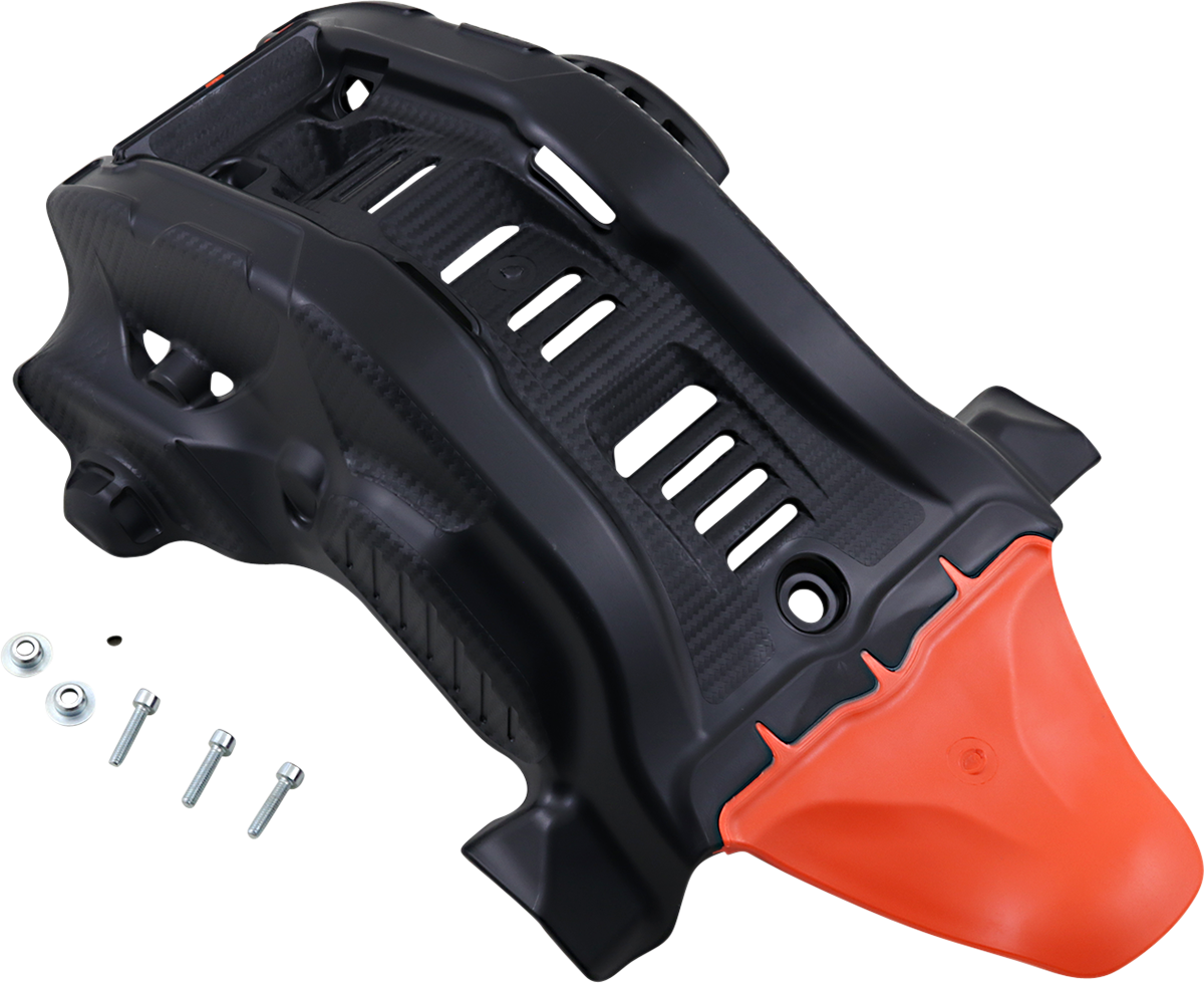 ACERBIS Skid Plate - Black/Orange - Gas Gas | Husqvarna | KTM 2791685229