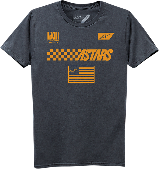 ALPINESTARS Front T-Shirt - Charcoal - 2XL 123072111182X