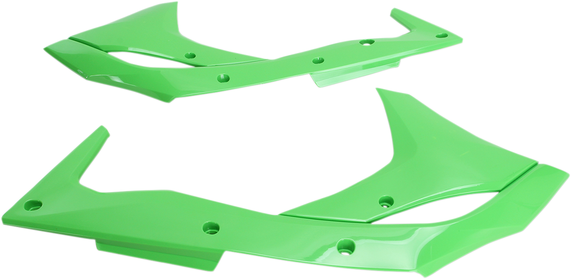 Cubierta del radiador UFO - Verde KX KA04747-026