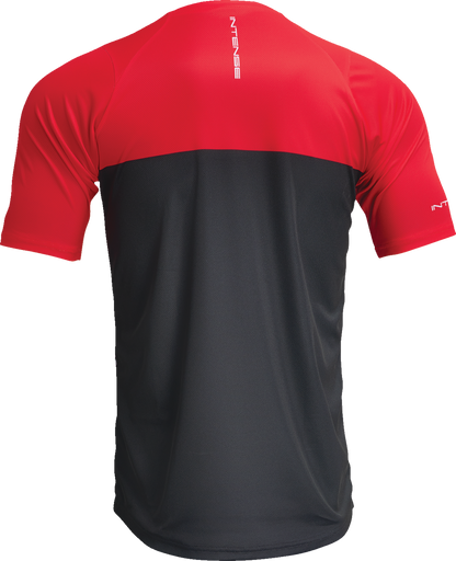THOR Intense Assist Censis Jersey - Short-Sleeve - Red/Black - Large 5020-0207