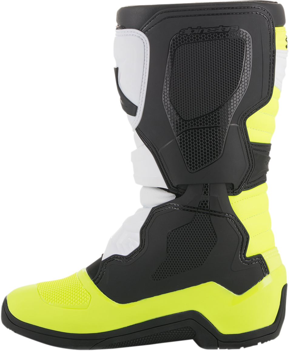 ALPINESTARS Tech 3S Boots - Black/White/Yellow - US 6 2014018-125-6