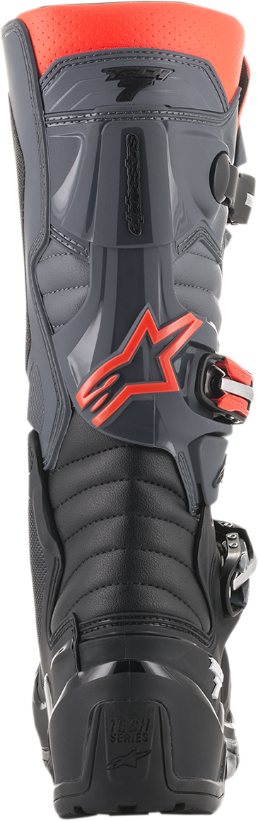 Botas de enduro ALPINESTARS Tech 7 - Negro/Gris - US 12 2012114113312