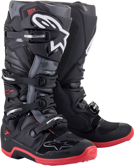 Botas ALPINESTARS Tech 7 - Negro - EE. UU. 13 2012014-1153-13 