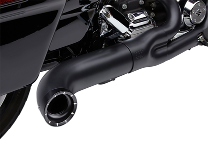 COBRA Turn Out 2-into-1 Exhaust System - Black 6270B-1
