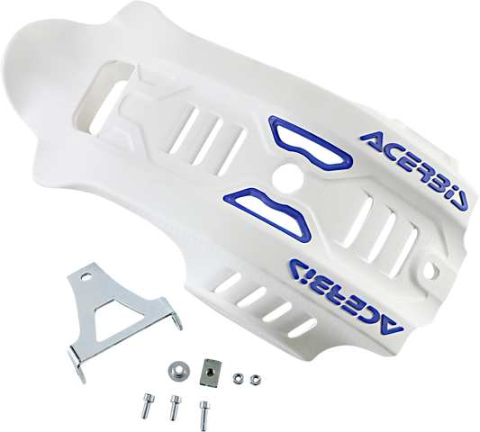 Protector de bajos ACERBIS - Grande - Blanco/Azul - Husqvarna 2791661029 