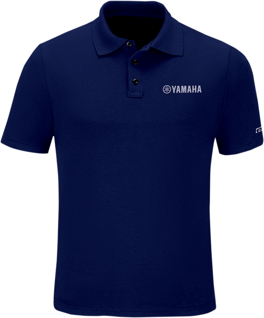 FACTORY EFFEX Yamaha Polo Shirt - Navy - Large 25-85204