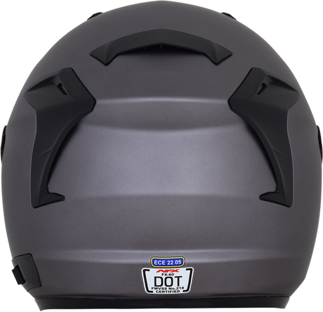AFX FX-60 Helmet - Frost Gray - 2XL 0104-2571
