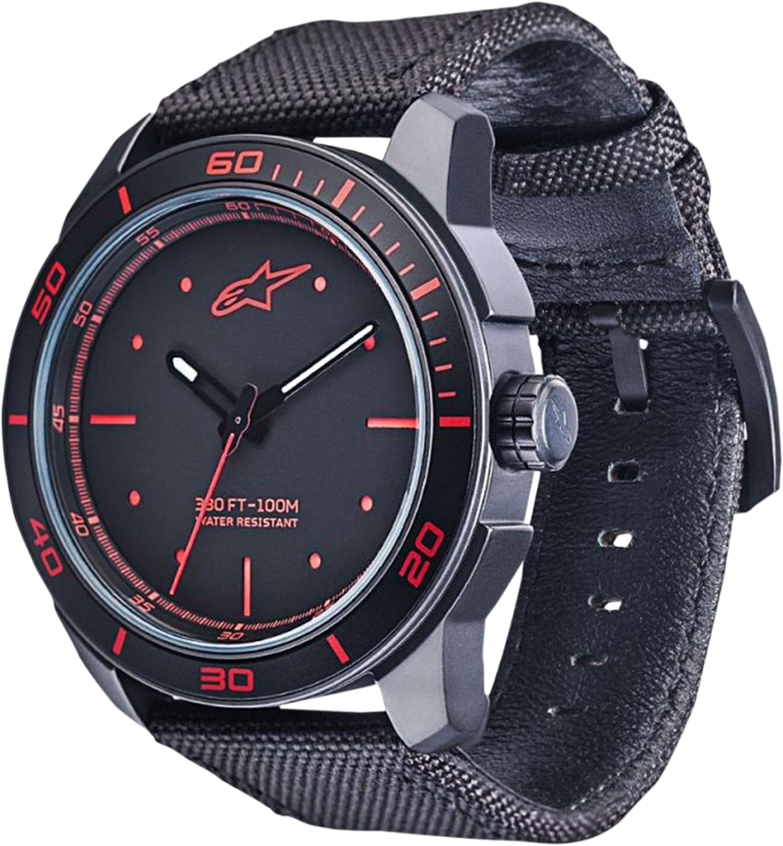 RELOJ ALPINESTARS TECH 3H NEGRO/ROJO 1017-96041-1030 