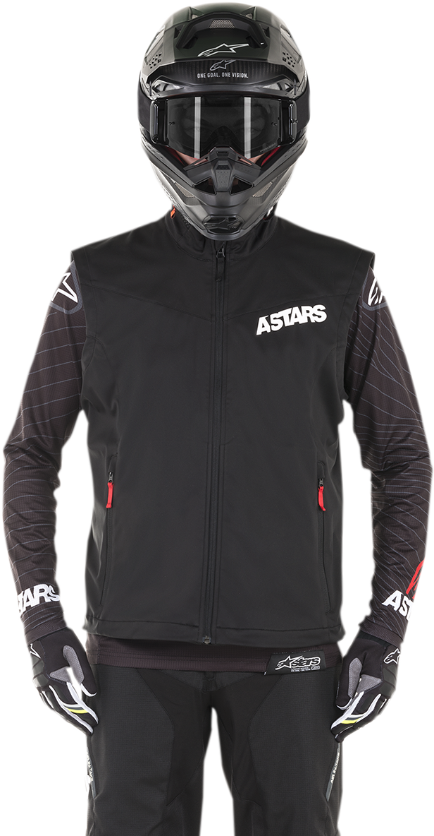 ALPINESTARS Session Race Vest - Black/Red - 2XL 4753519-13-2X