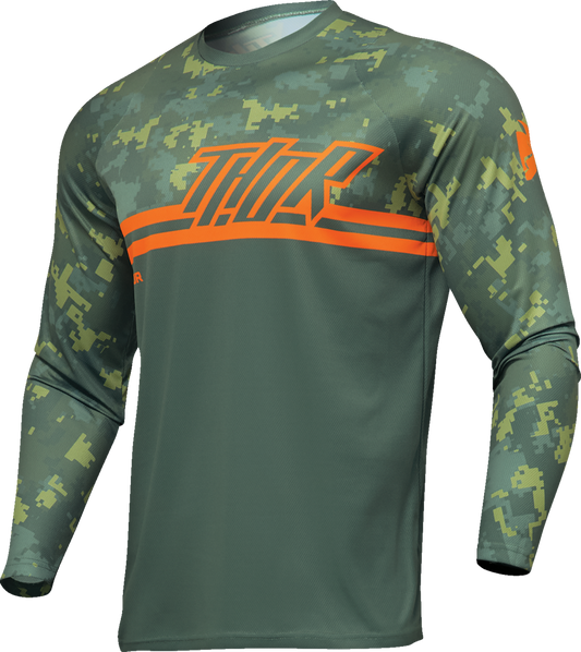 Camiseta THOR Sector DIGI - Verde bosque/Camuflaje - 3XL 2910-7578 