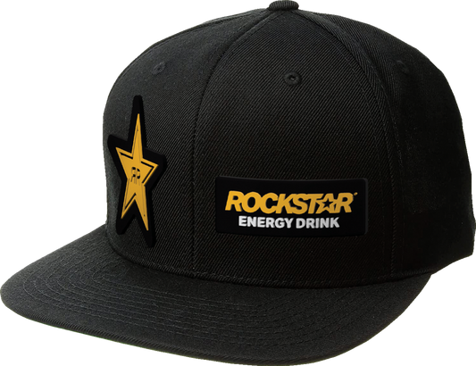 FACTORY EFFEX Rockstar Team Snapback Hat - Black 26-86620