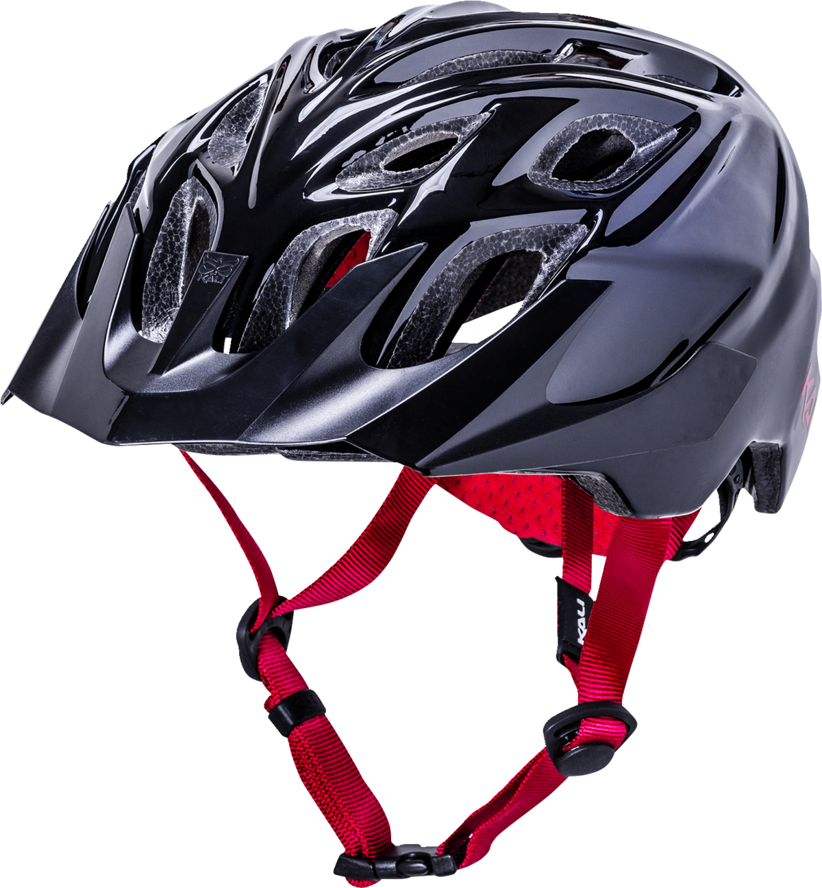 Casco KALI Youth Chakra - Negro brillante 220922112 