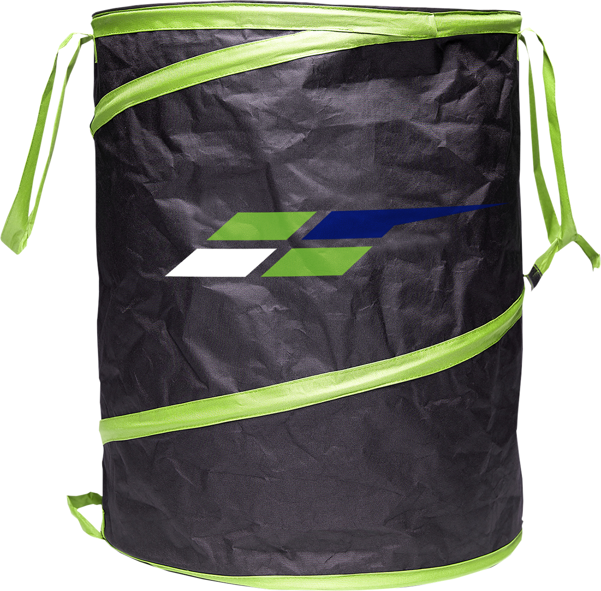 FACTORY EFFEX Trash Can - Black/Green - Kawasaki 22-45160